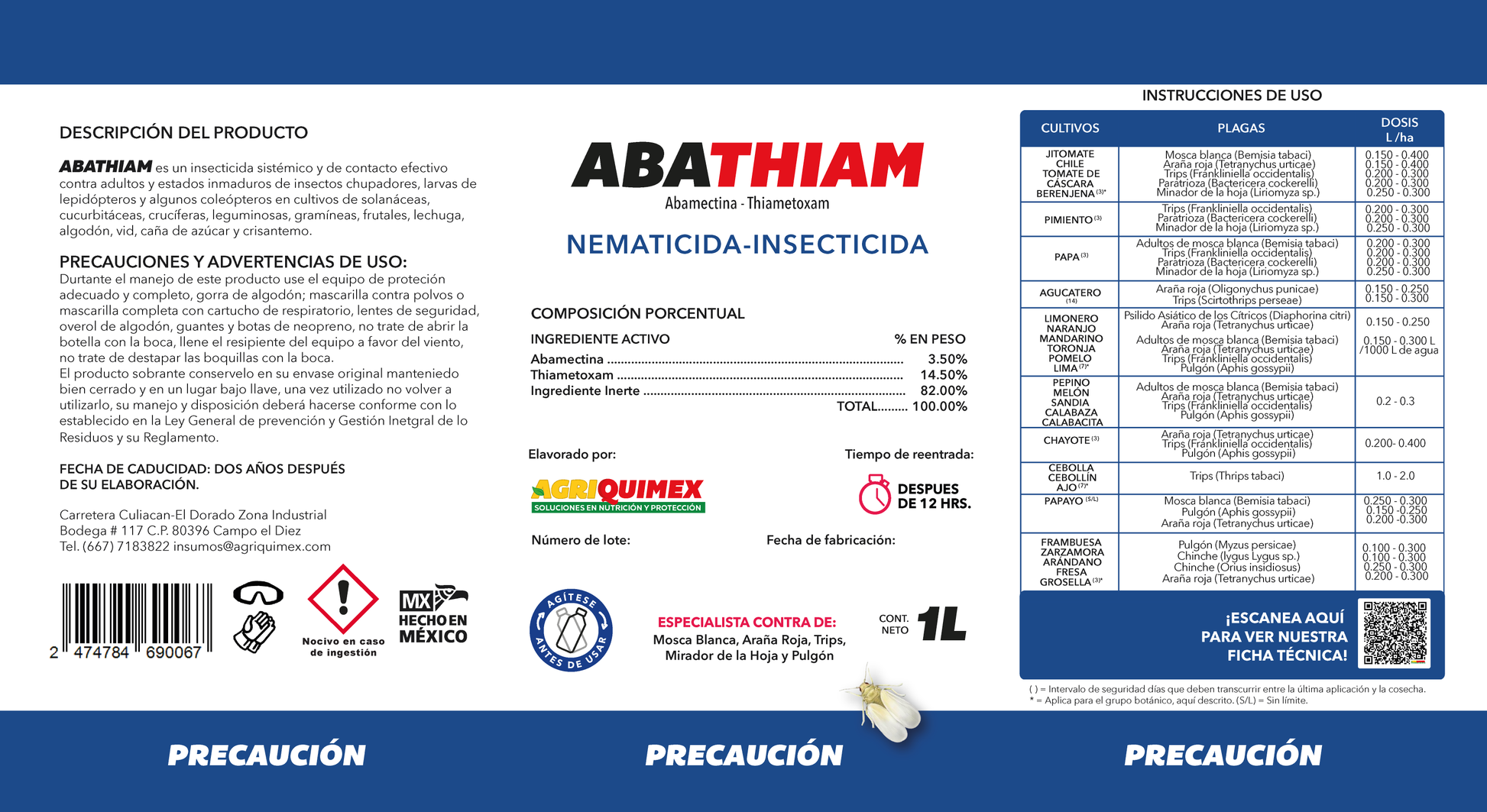 Abamectina, Thiametoxam