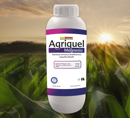 AGRIQUEL MAGNESIO, (Nutriente-Corrector de deficiencia especifica líquido) 1L.