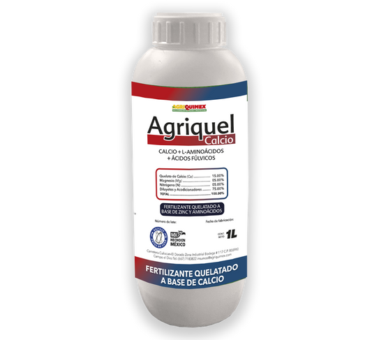 AGRIQUEL CALCIO, (Calcio+L-Amionoácidos+Acidos Fúlvicos) 1L.