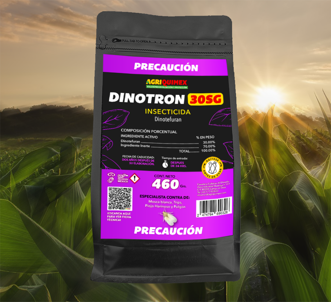 DINOTRON 30SG, Insecticida (Dinotefuran) 460 Mg.