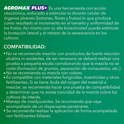 Agromax PLUS+ Fertilizante 1L.