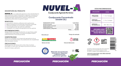 NUEVEL-A, Coadyuvante Concentrado Soluble, 1L.