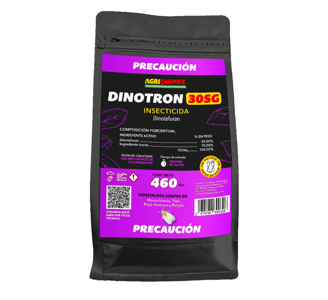 DINOTRON 30SG, Insecticida (Dinotefuran) 460 Mg.