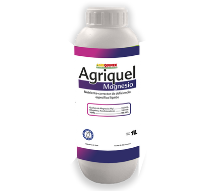 AGRIQUEL MAGNESIO, (Nutriente-Corrector de deficiencia especifica líquido) 1L.