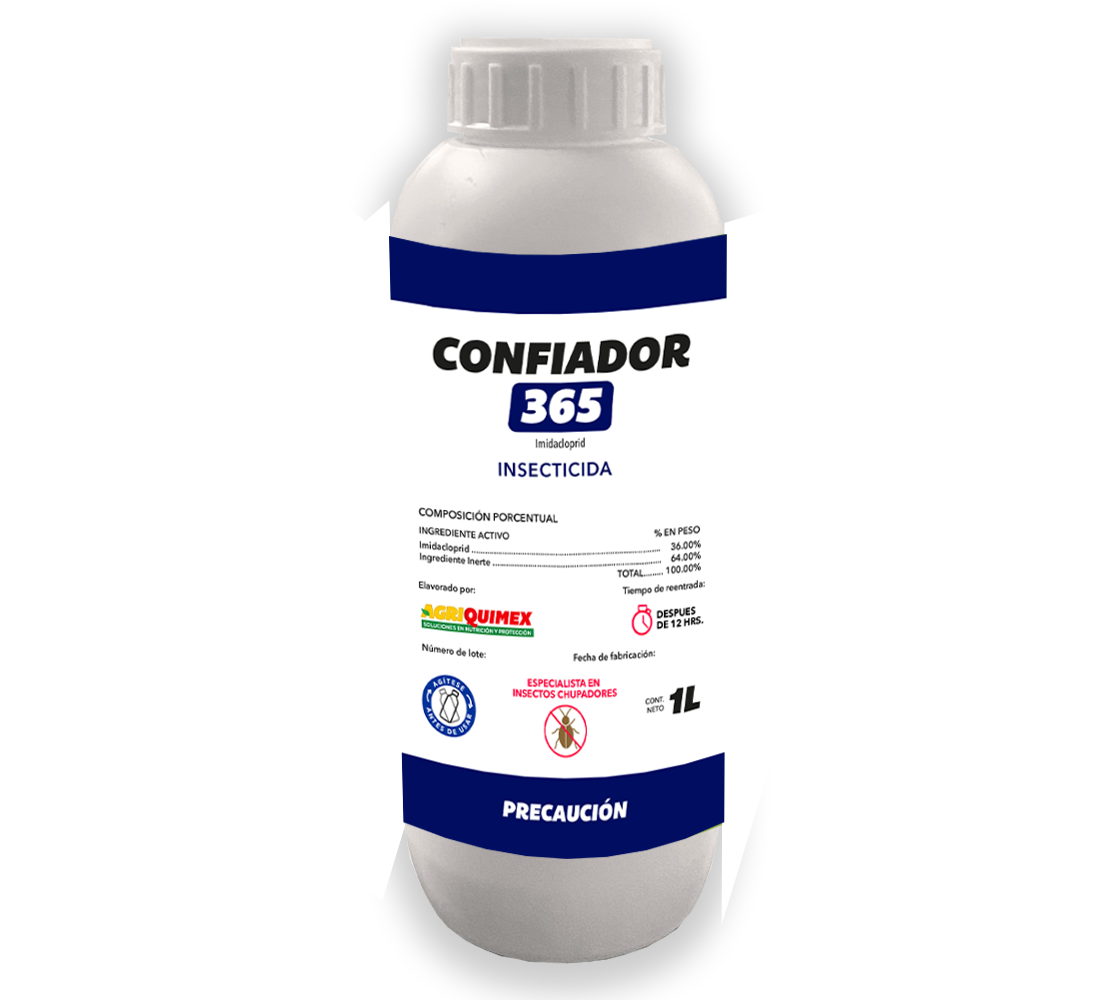 CONFIADOR 365, Insecticida (Imidacloprid) 1L.