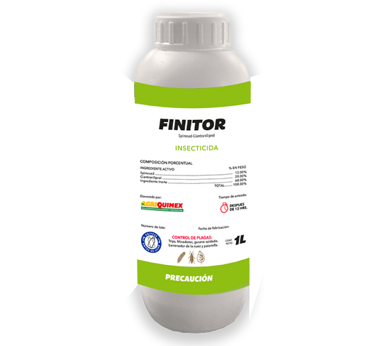 FINITOR, Insecticida (Spinosad-Ciantraniliprol) 1L.