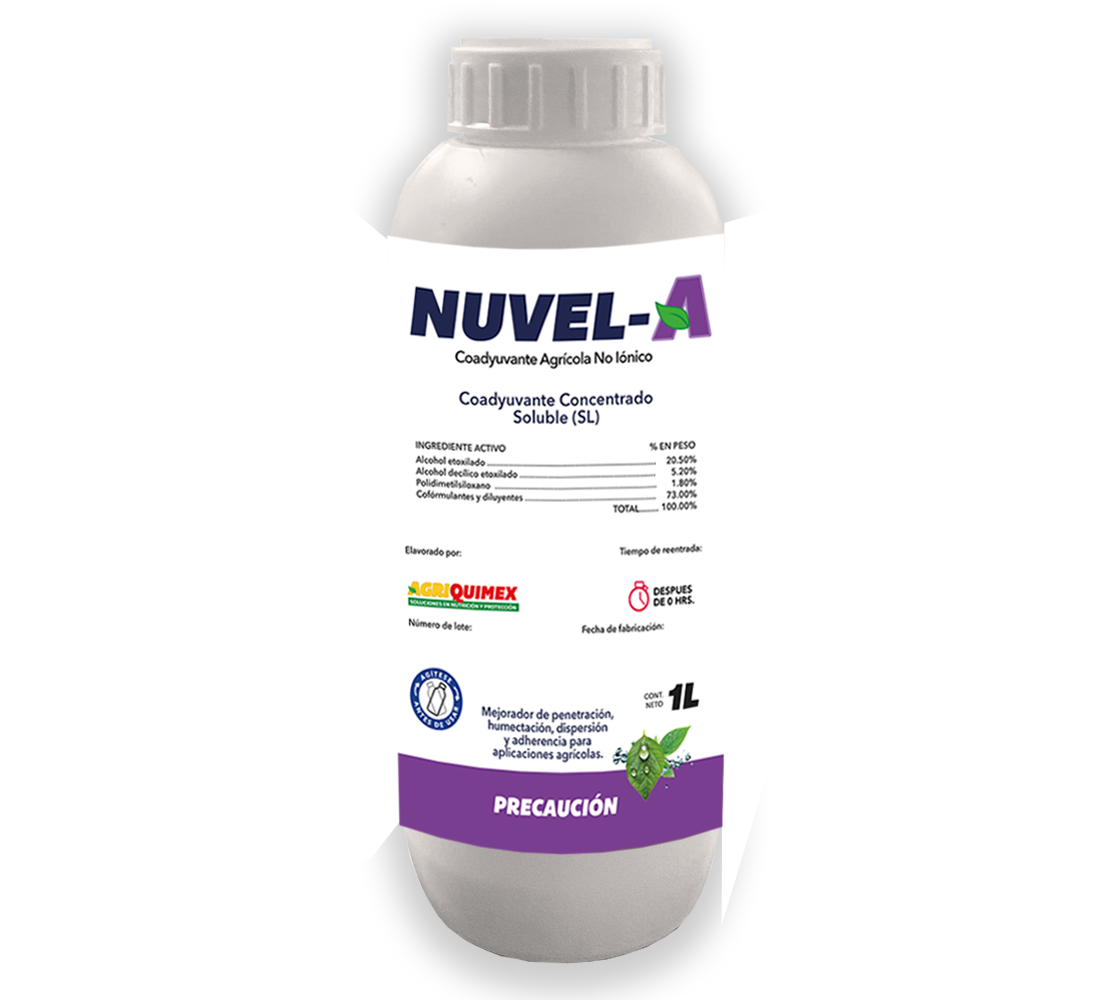 NUEVEL-A, Coadyuvante Concentrado Soluble, 1L.