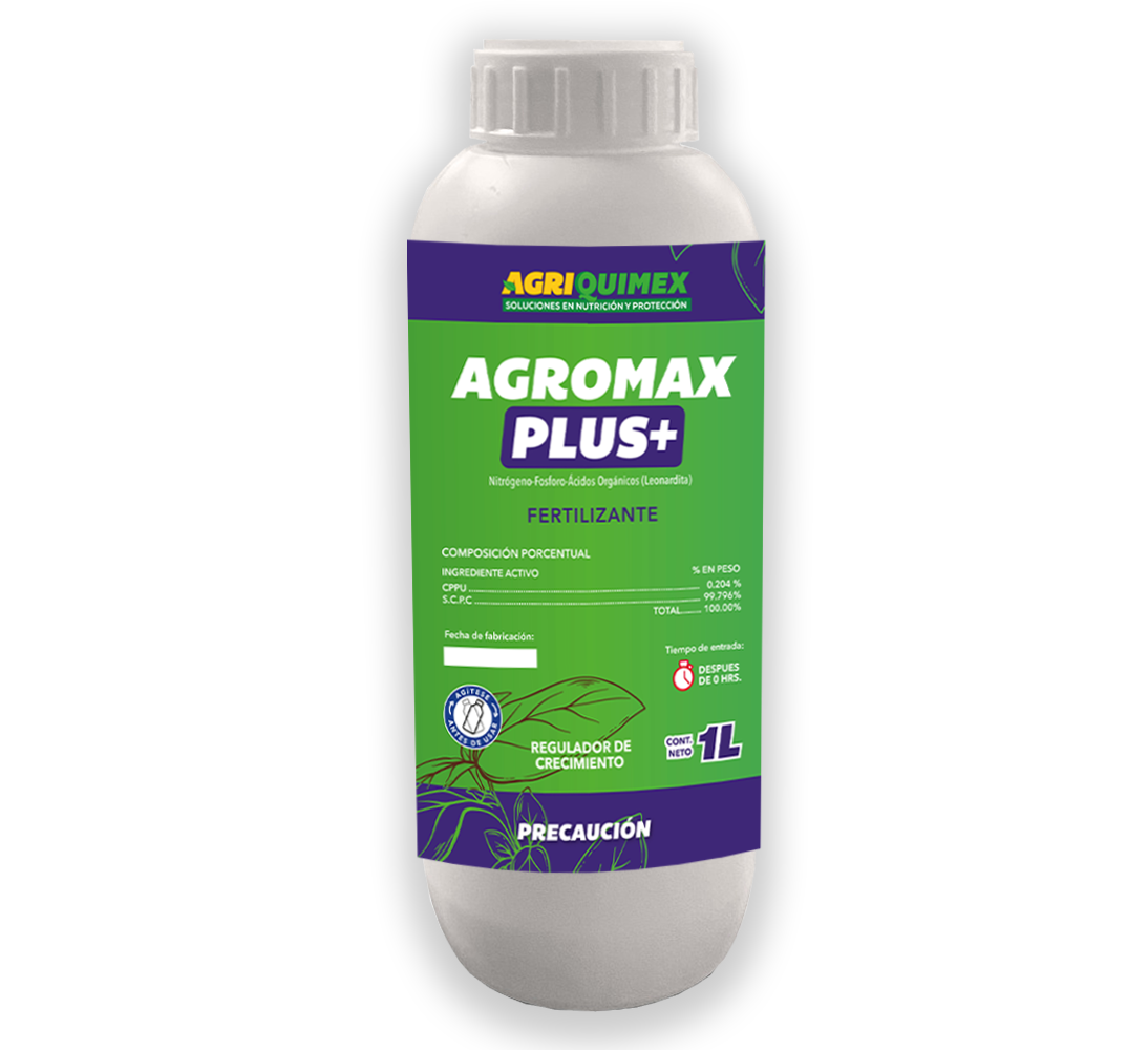 Agromax PLUS+ Fertilizante 1L.